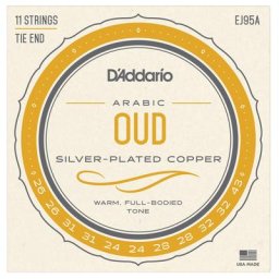 Daddario EJ95A Oud Silver Plated Copper