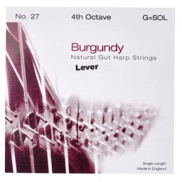 Bow Brand Burgundy 4th G Gut Str. No.27