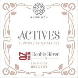Knobloch Strings Double Silver Nylon 200ADQ