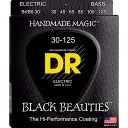 DR Strings Black Beauties BKB6-30