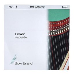 Bow Brand NG 3rd B Gut Harp String No.18