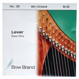Bow Brand BW 6th B Harp Bass Wire No.39
