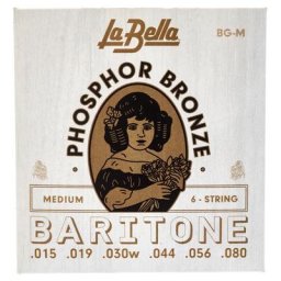 La Bella BG-M Phosphor Bronze Baritone