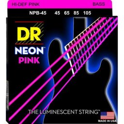 DR Strings Neon Pink NPB-45