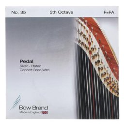 Bow Brand Pedal BW Silver 5th F No.35