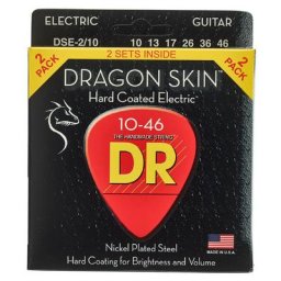 DR Strings Dragon Skin DSE-2/10 2-Pack