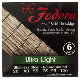 Fodera 6-String Set Ultra Light Steel