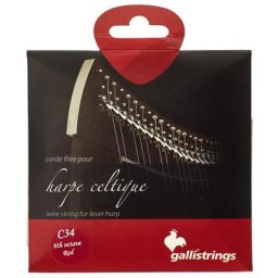 Galli Strings Lever Harp Bass Wire C34