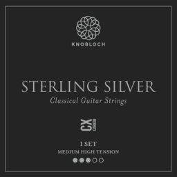 Knobloch Strings Pure Sterling Silver Carbon 400SSC