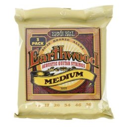 Ernie Ball Earthwood Bronze 3-pack 3002