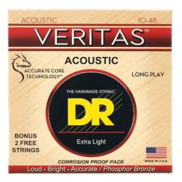 DR Strings Veritas Acoustic VTA-10