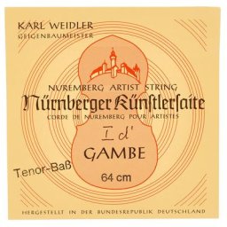Weidler Tenor Viol D' String