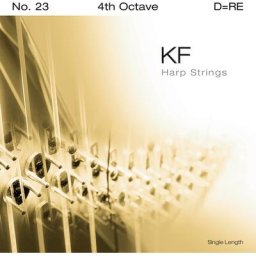 Bow Brand KF 4th D Harp String No.23