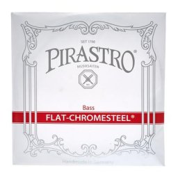 Pirastro Flat-Chromesteel D Bass medium