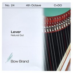 Bow Brand NG 4th C Gut Harp String No.24