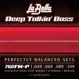 La Bella 760FM-P Mini Flatwound