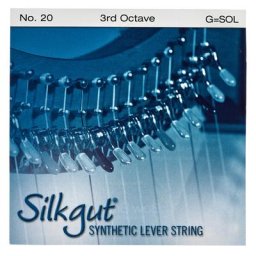 Bow Brand Silkgut 3rd G Harp Str. No.20