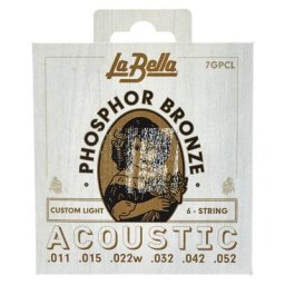 La Bella 7GPCL Phosphor Bronze CL