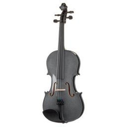 Thomann Violine 4/4 in Caron-Fiber-Optik schwarz