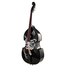 Thomann Rockabilly Psycho Slap BK/RD