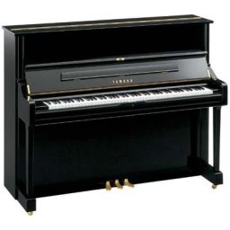 Yamaha U1 Q Klavier schwarz poliert