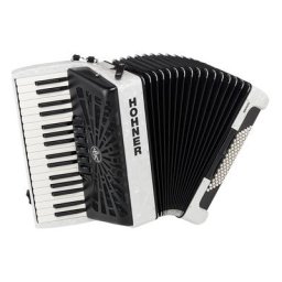Hohner Bravo III 72 White silent key