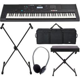 Yamaha PSR-EW425 Deluxe Bundle