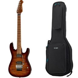 Harley Benton Fusion-III HH FR Roast. Bundle