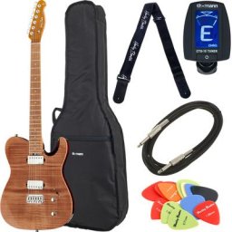 Harley Benton Fusion-T HH HT Roasted Bundle