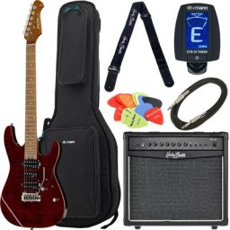Harley Benton Fusion-III HSH Roasted Bundle