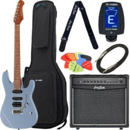Harley Benton Fusion-III HSS Roasted Bundle