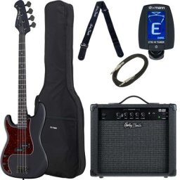 Harley Benton PB-20LH SBK Bundle