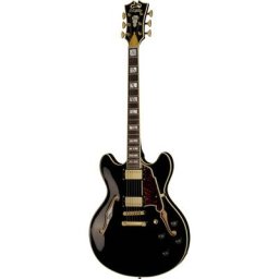 DAngelico Excel DC Solid Black