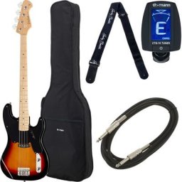 Harley Benton PB-50 SB Vintage Series Bundle