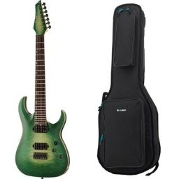 Harley Benton Amarok-7 EGNT Quilted B Bundle