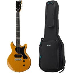 Harley Benton DC-Junior TV Yellow Bundle