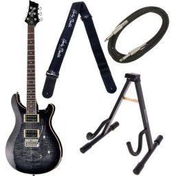 Harley Benton CST-24T Black Flame Bundle