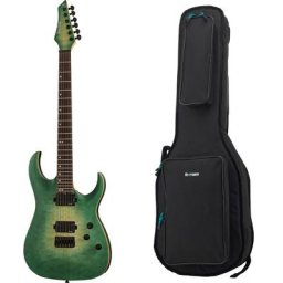 Harley Benton Amarok-6 EGNT Quilted B Bundle