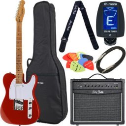 Harley Benton TE-62CC DR Bundle