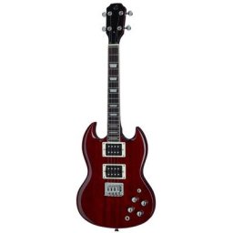 Flight Pioneer Tenor E-Ukulele Cherry