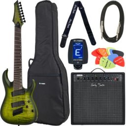 Harley Benton MultiScale-8 QEB Set