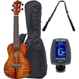 Harley Benton Koa Kahuna Scout Ukulele Set
