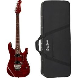 Harley Benton Fusion-III HH FR EB FCH w/Case