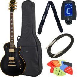 Harley Benton SC-Custom II Vintage Bl Bundle