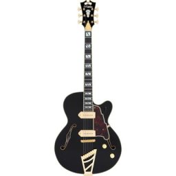 DAngelico Excel 59 Solid Black