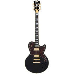DAngelico Deluxe Atlantic Solid Black