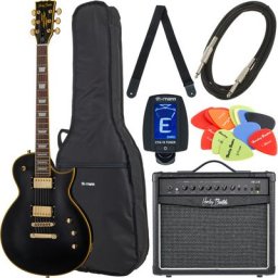 Harley Benton SC-Custom II Vintage Bl Bundle