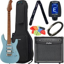 Harley Benton Fusion-III HSS Roasted Bundle