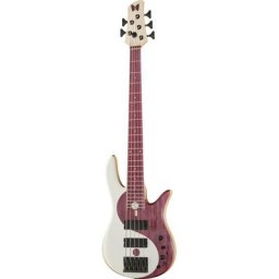 Fodera Yin Yang Std 5 Purple/WH EMG
