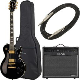 Harley Benton SC-500 BK Vintage Serie Bundle